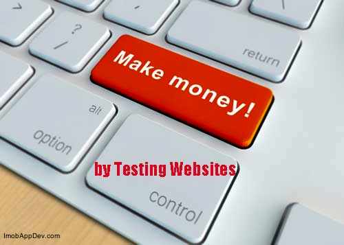test websites and applications to make money